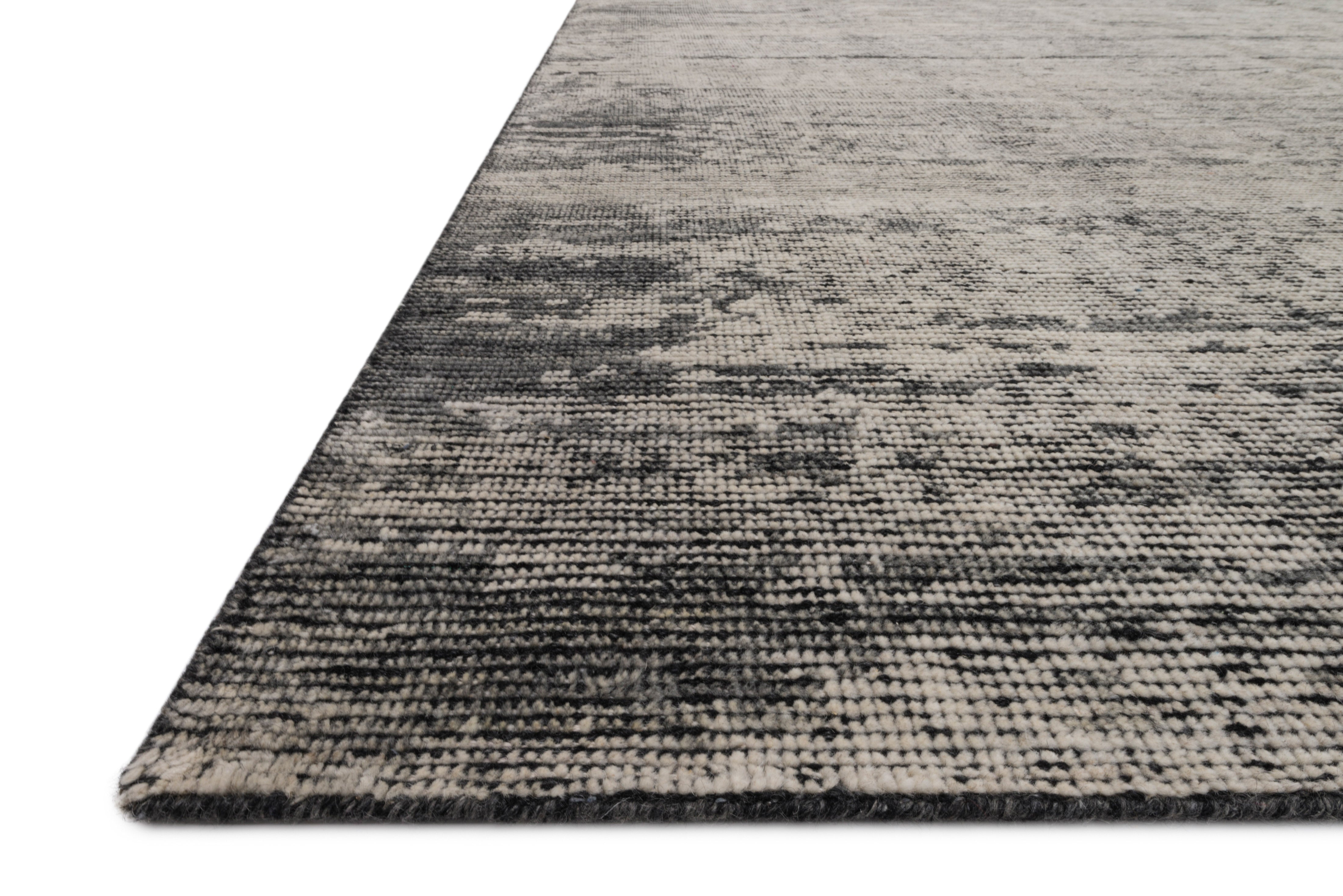 Loloi Amara Silver / Dk. Grey Rug RUGS - wool Loloi