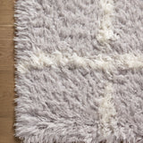 Angela Rose x Loloi Amira Silver / Ivory Rug 0-RUGS-patterned Loloi
