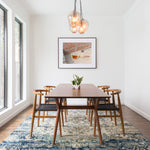 Loloi Anastasia Blue / Ivory Rug RUGS - synthetic Loloi