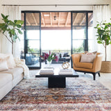 Loloi Anastasia Slate / Multi Rug RUGS - synthetic Loloi