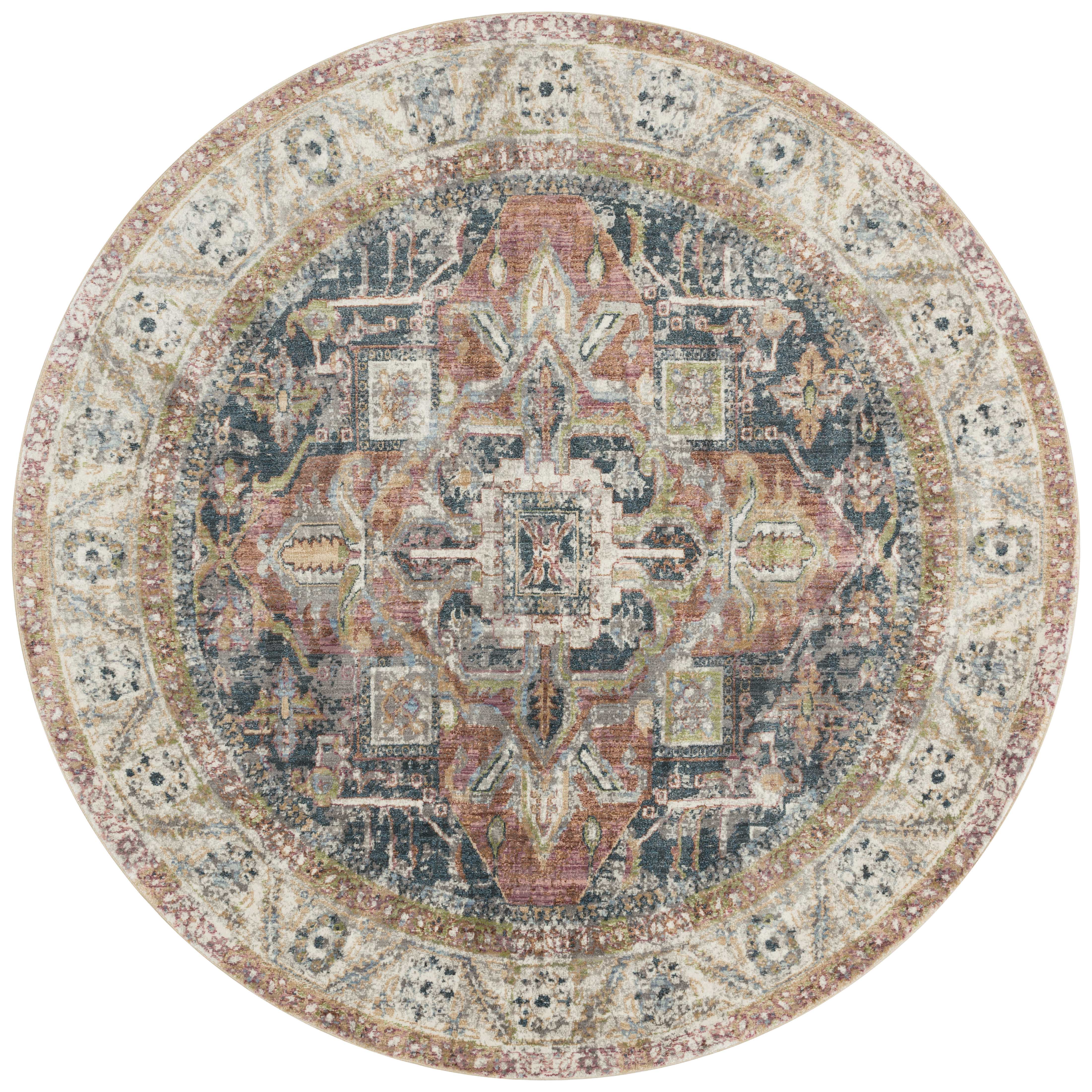 Loloi Anastasia Ivory / Multi Rug No.3 RUGS - synthetic Loloi