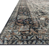 Loloi Anastasia Charcoal / Sunset Rug RUGS - synthetic Loloi