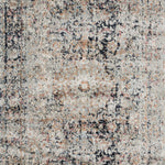Loloi Anastasia Charcoal / Sunset Rug RUGS - synthetic Loloi