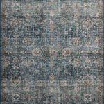 Loloi Anniston Lagoon / Natural Washable Rug RUGS-patterned Loloi