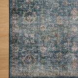 Loloi Anniston Lagoon / Natural Washable Rug RUGS-patterned Loloi