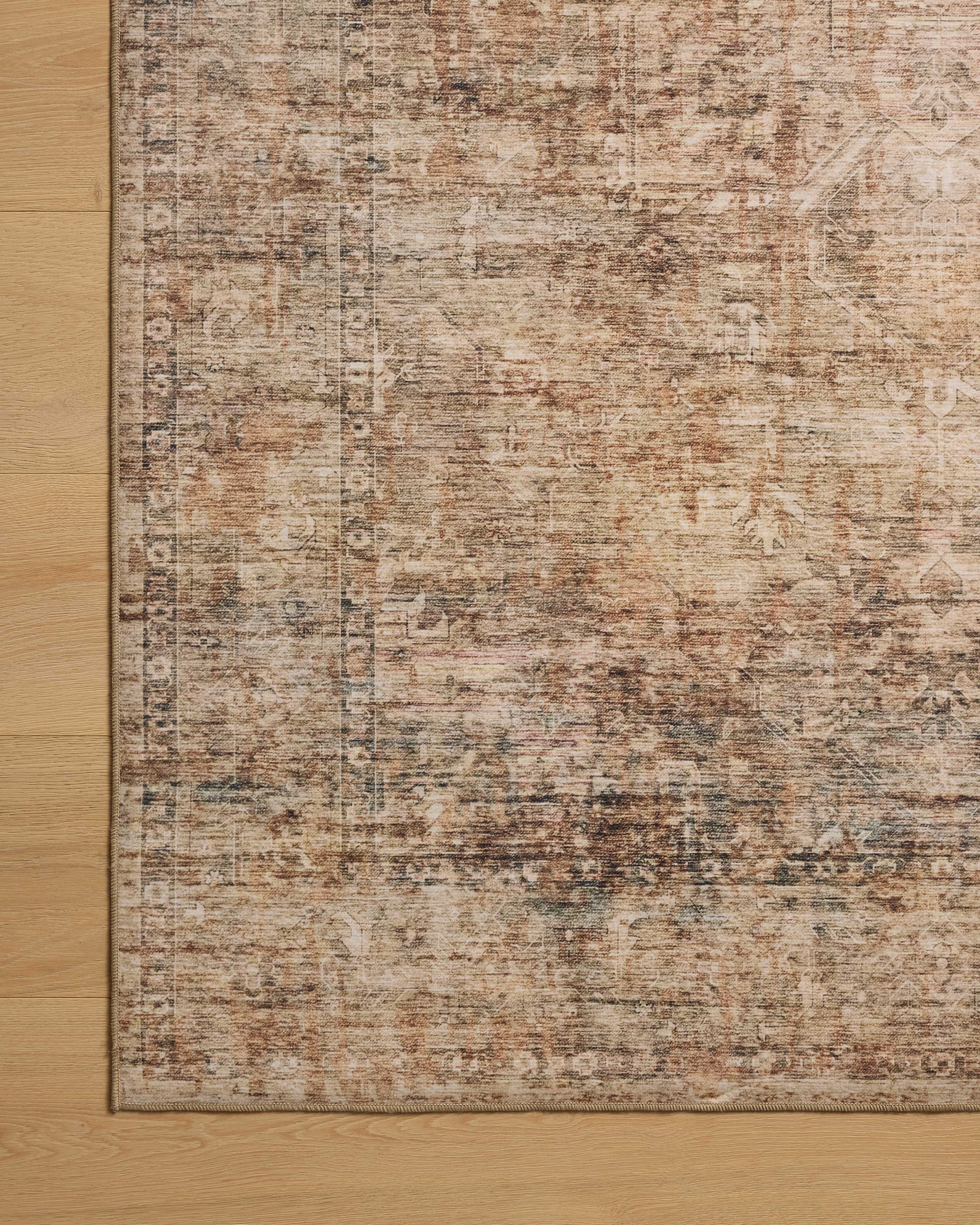 Loloi Anniston Clay / Charcoal Washable Rug RUGS-patterned Loloi