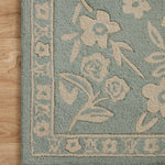 Rifle Paper Co. x Loloi Arboretum Jade Rug 1-RUGS-wool rugs Loloi