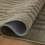 Amber Lewis x Loloi Archibald Natural / Green Rug – 4