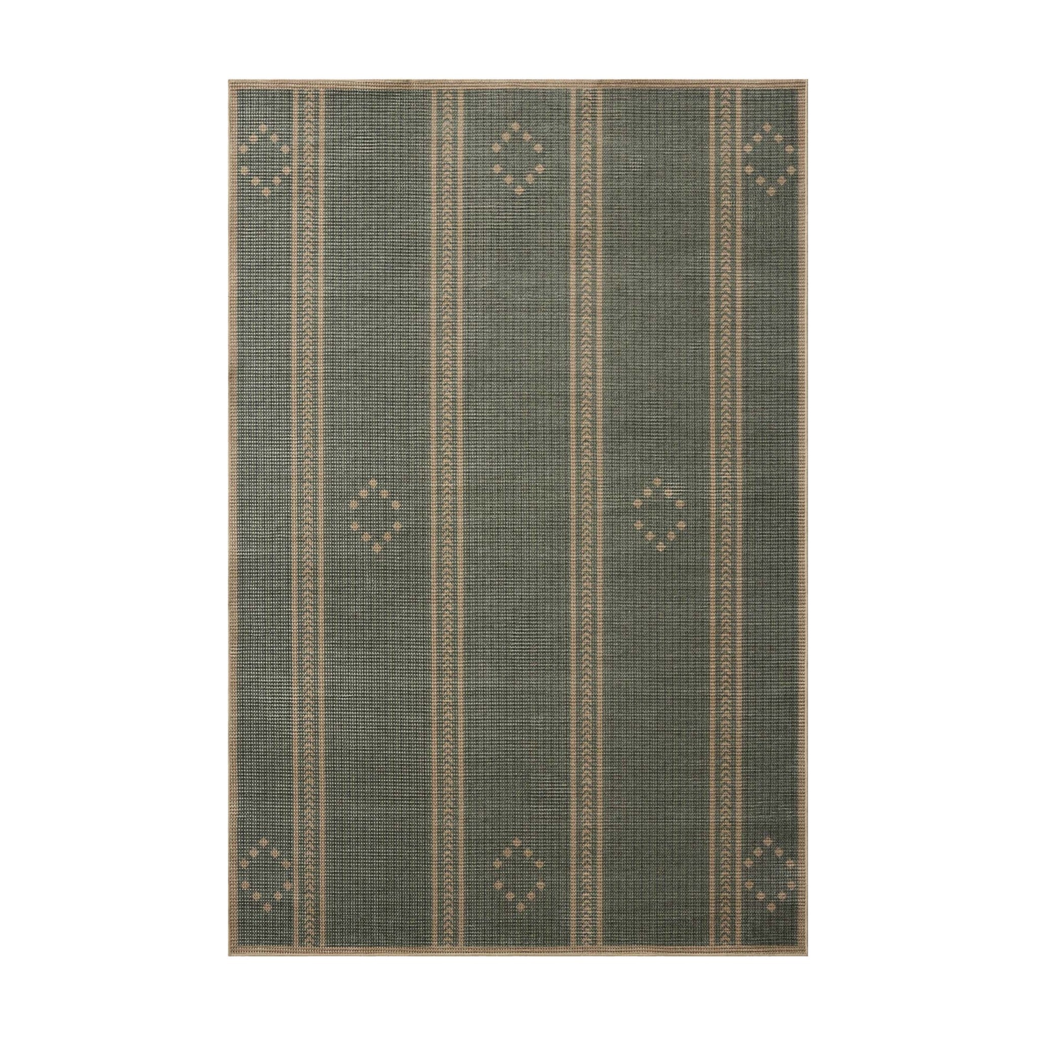 Amber Lewis x Loloi Archibald Lagoon / Natural Rug – 1