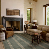 Amber Lewis x Loloi Archibald Lagoon / Natural Rug – 2