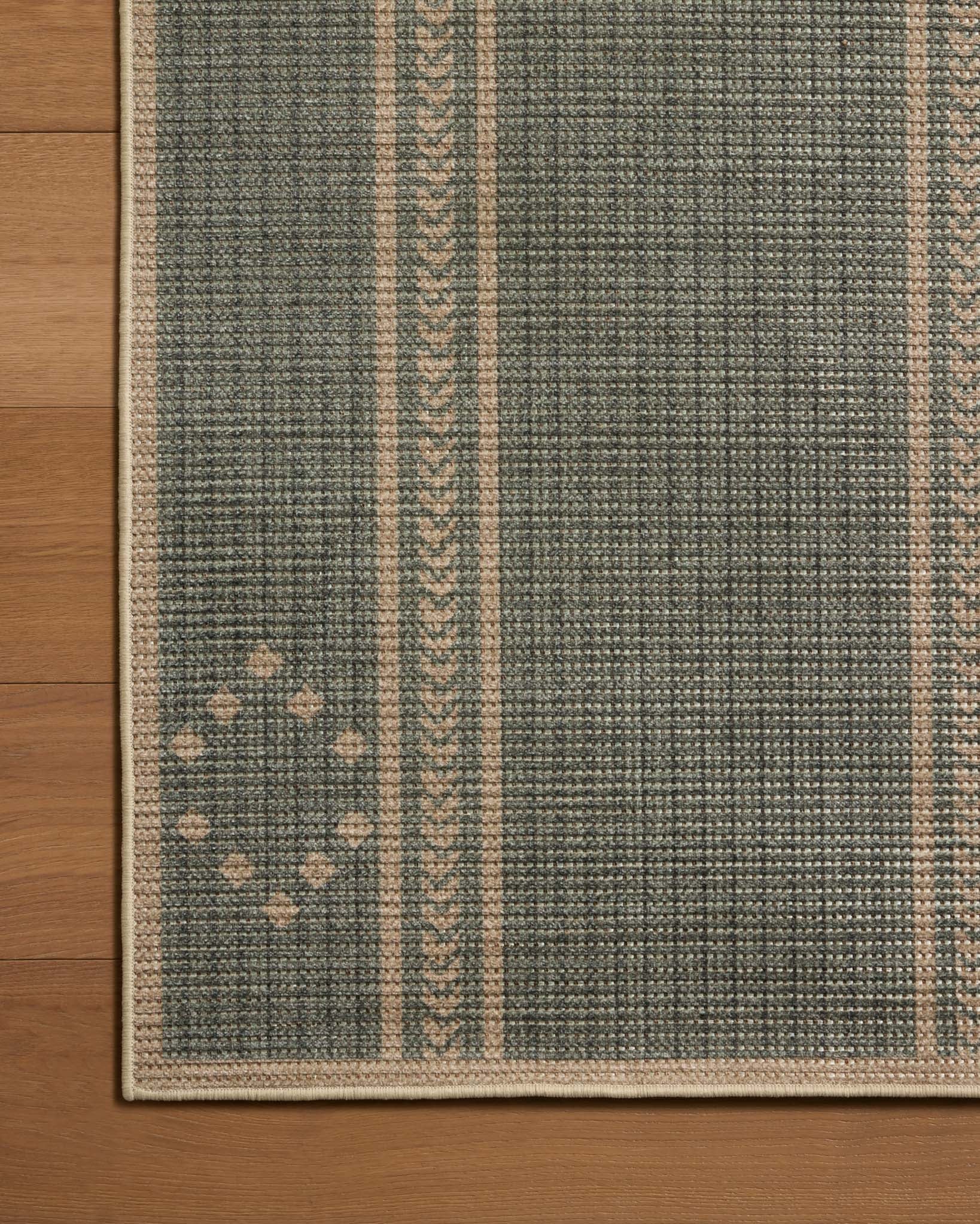 Amber Lewis x Loloi Archibald Lagoon / Natural Rug – 5