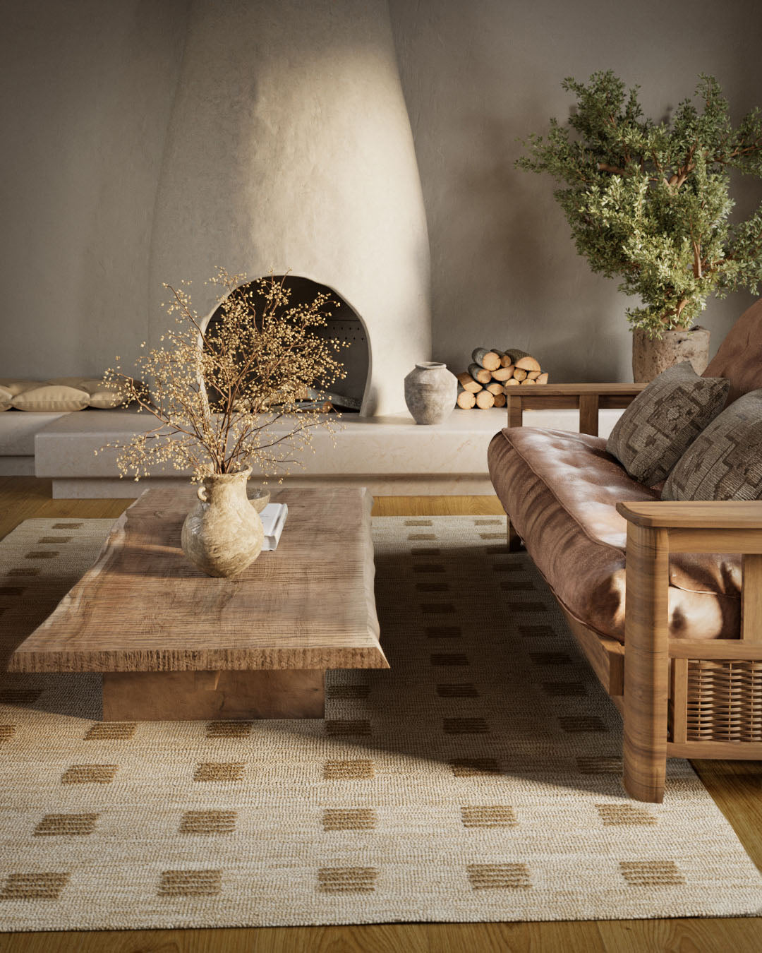 IN STORE - Archie Tile Hand Tufted Rug IN STORE - rugs Momeni