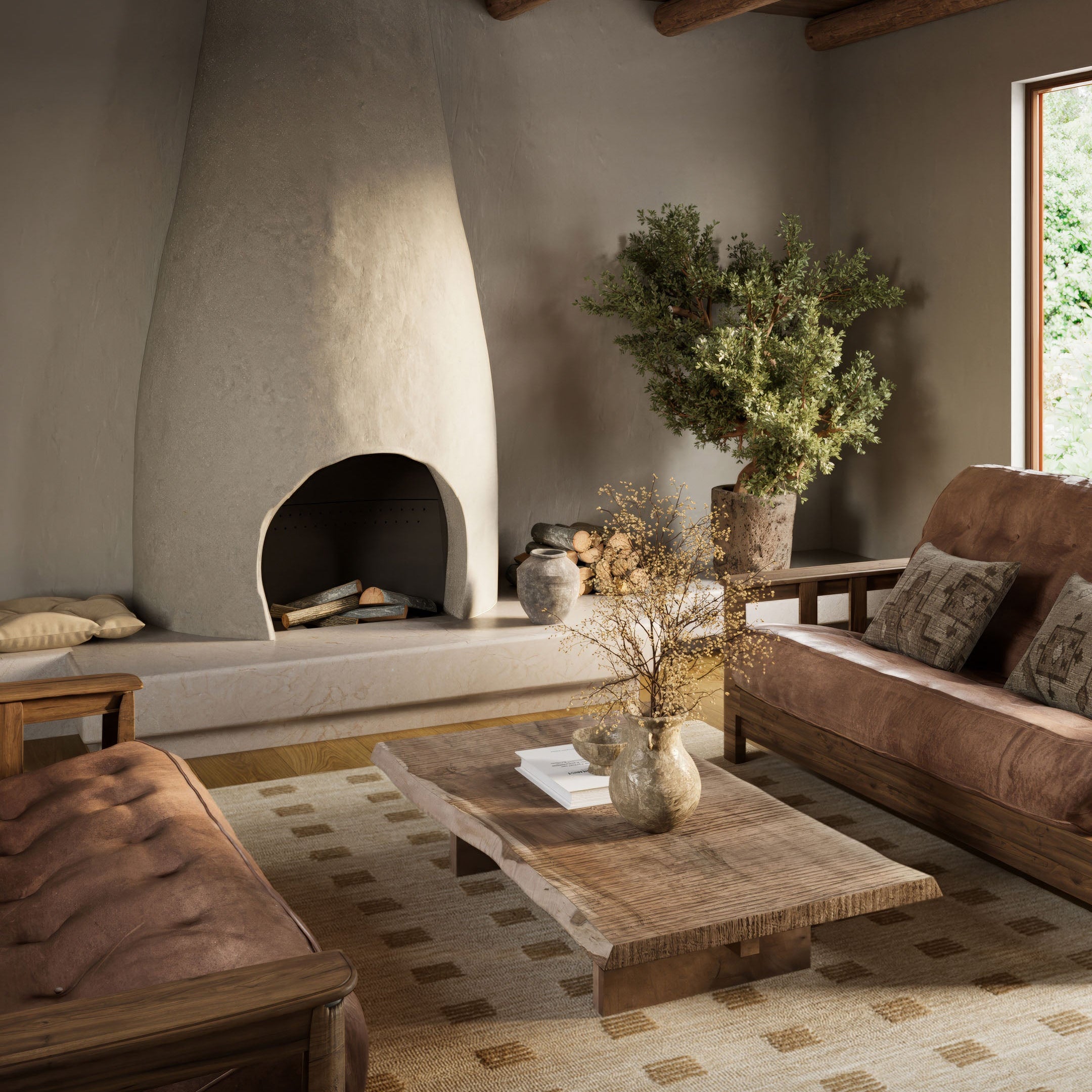 Archie Tile Hand Tufted Rug RUGS - wool Momeni