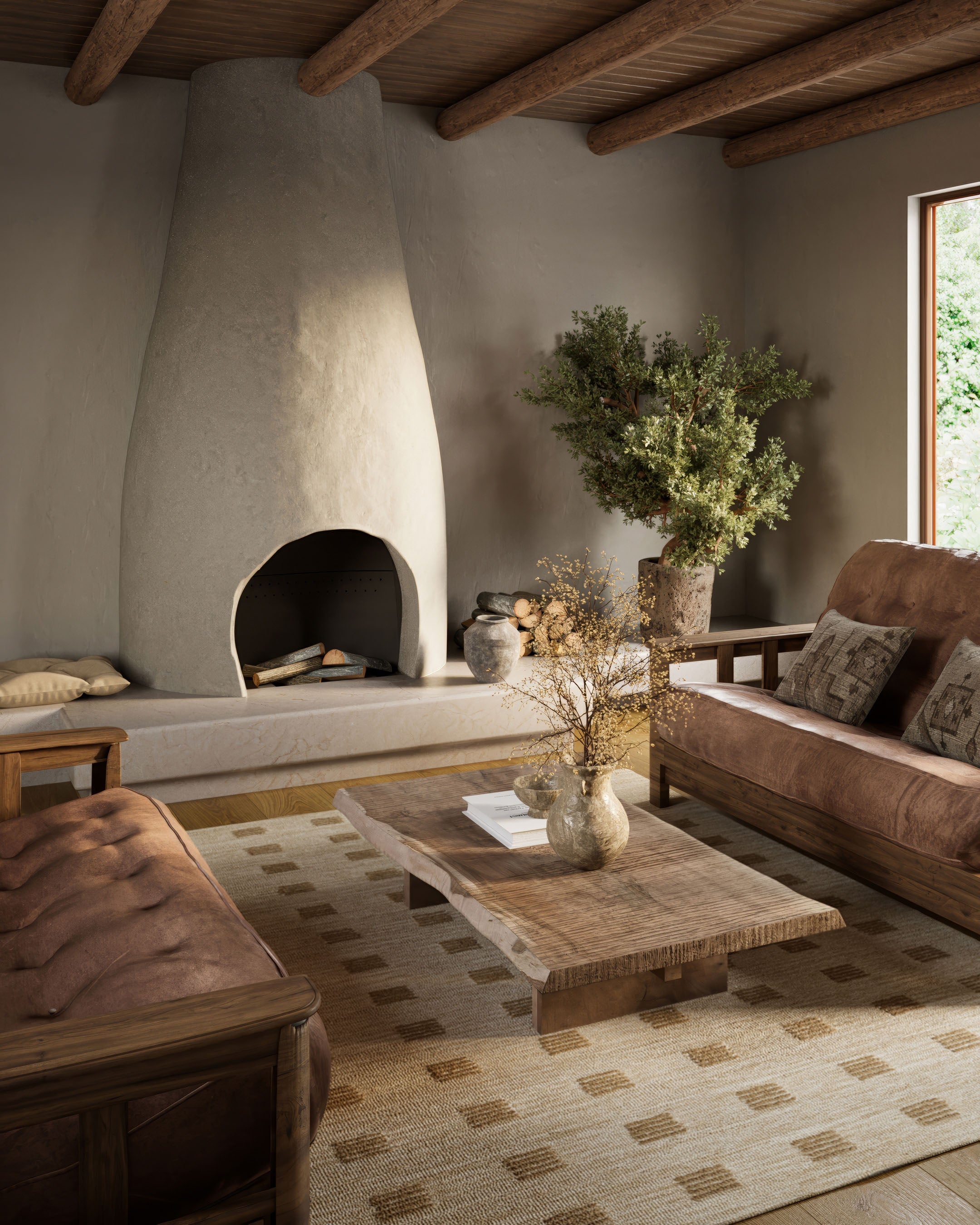 IN STORE - Archie Tile Hand Tufted Rug IN STORE - rugs Momeni