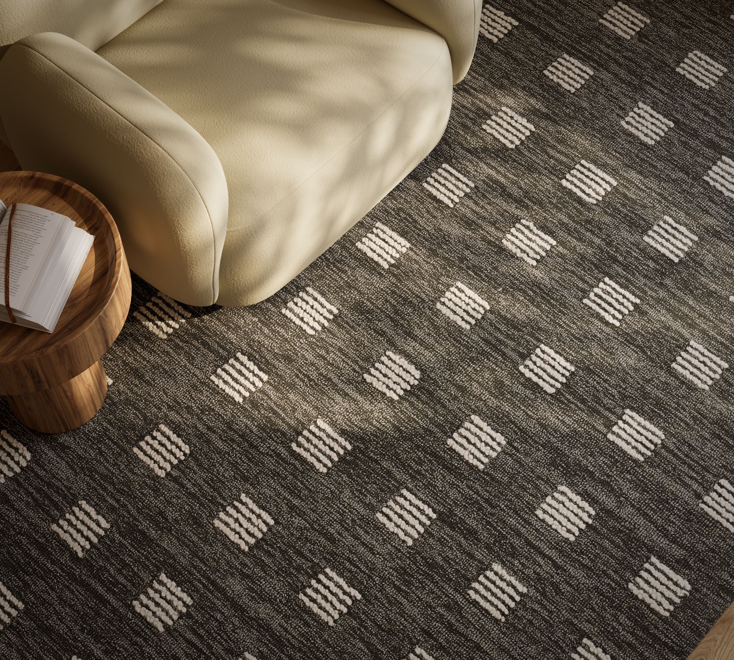 IN STORE - Archie Tile Hand Tufted Rug IN STORE - rugs Momeni