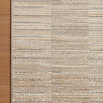 Loloi Arden Natural / Pebble Rug 0-RUGS-patterned Loloi