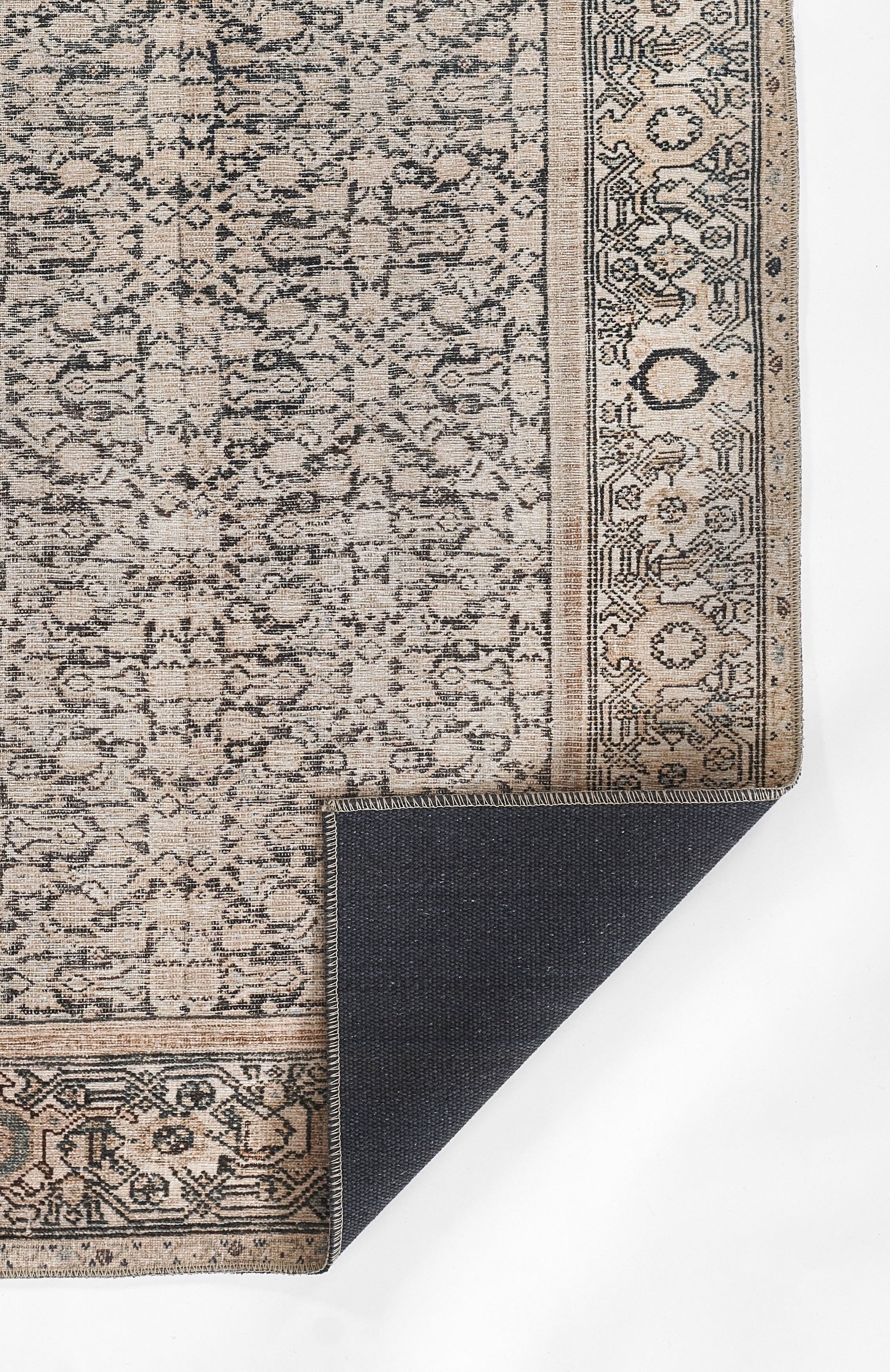 Ariyah Charcoal / Sand Rug RUGS - synthetic Momeni