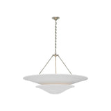 Mollino 40" Chandelier LIGHTING - chandelier Visual Comfort - Signature Polished Nickel