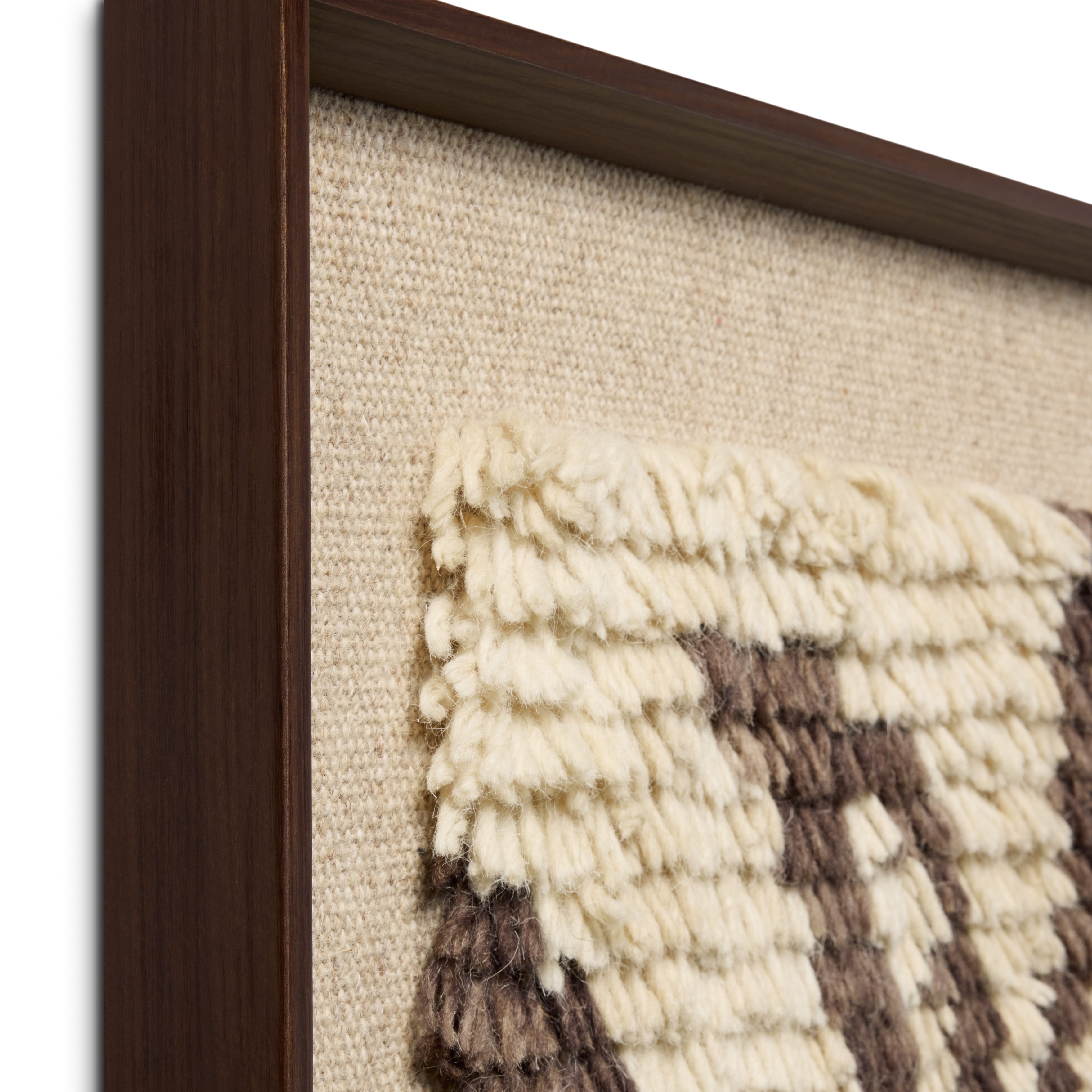 Loloi Nature's Unfurling Dark Brown Wall Art ARTWORK - framed art Loloi