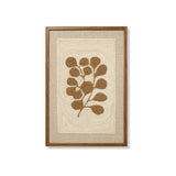 Loloi Sprig & Soil Brown Wall Art ARTWORK - framed art Loloi