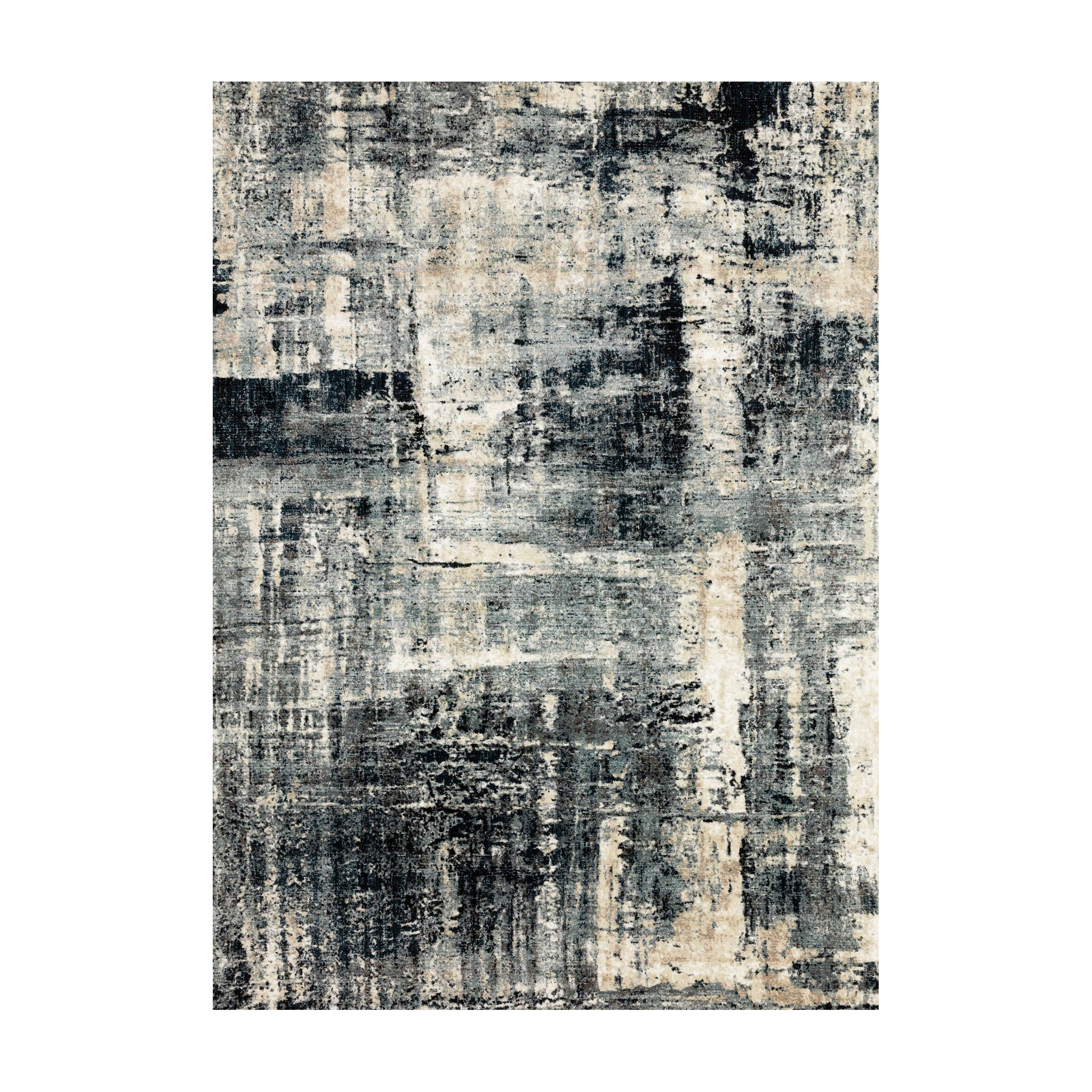Loloi Augustus Navy / Dove Rug RUGS - synthetic Loloi 18" x 18"