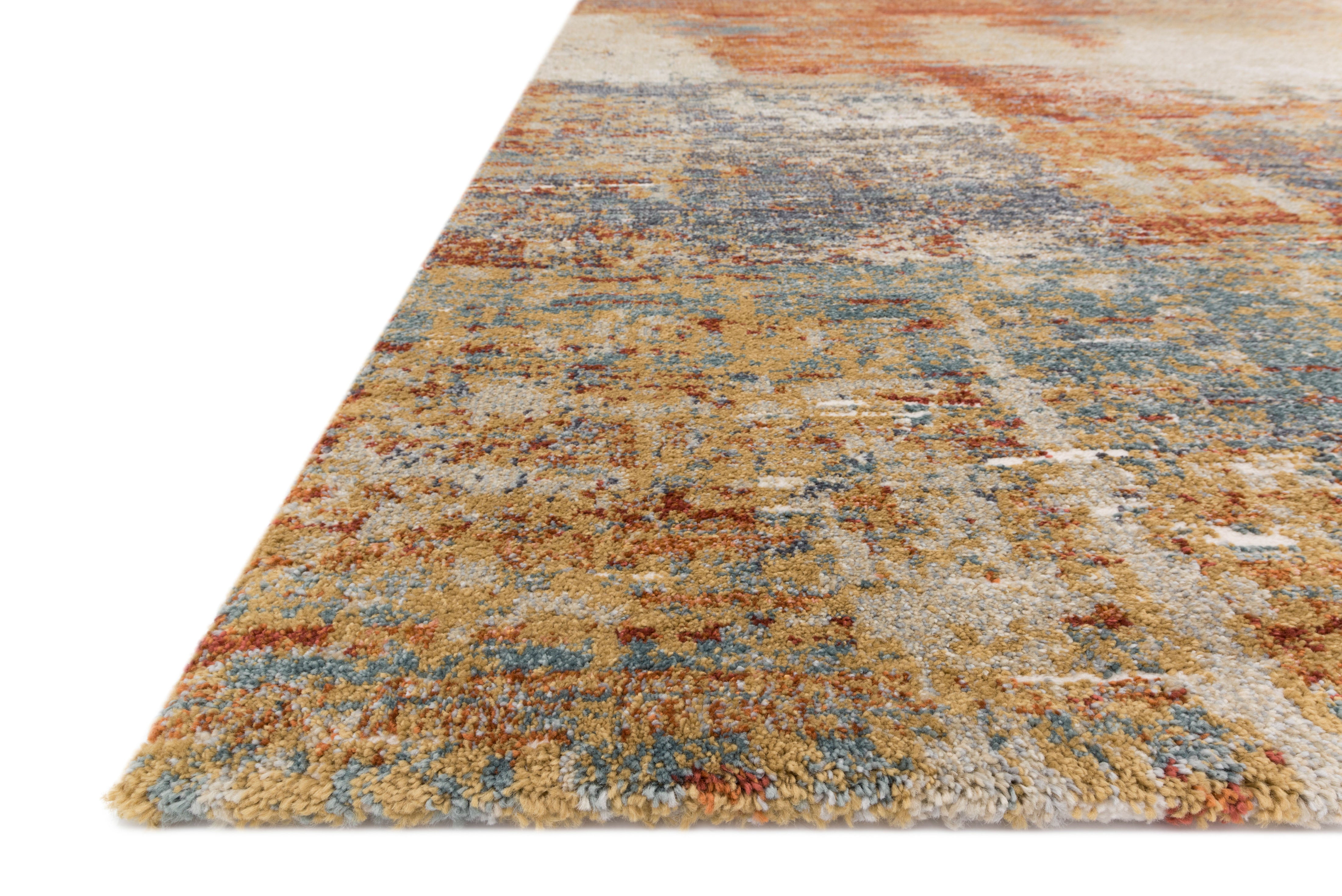 Loloi Augustus Terracotta Rug RUGS - synthetic Loloi