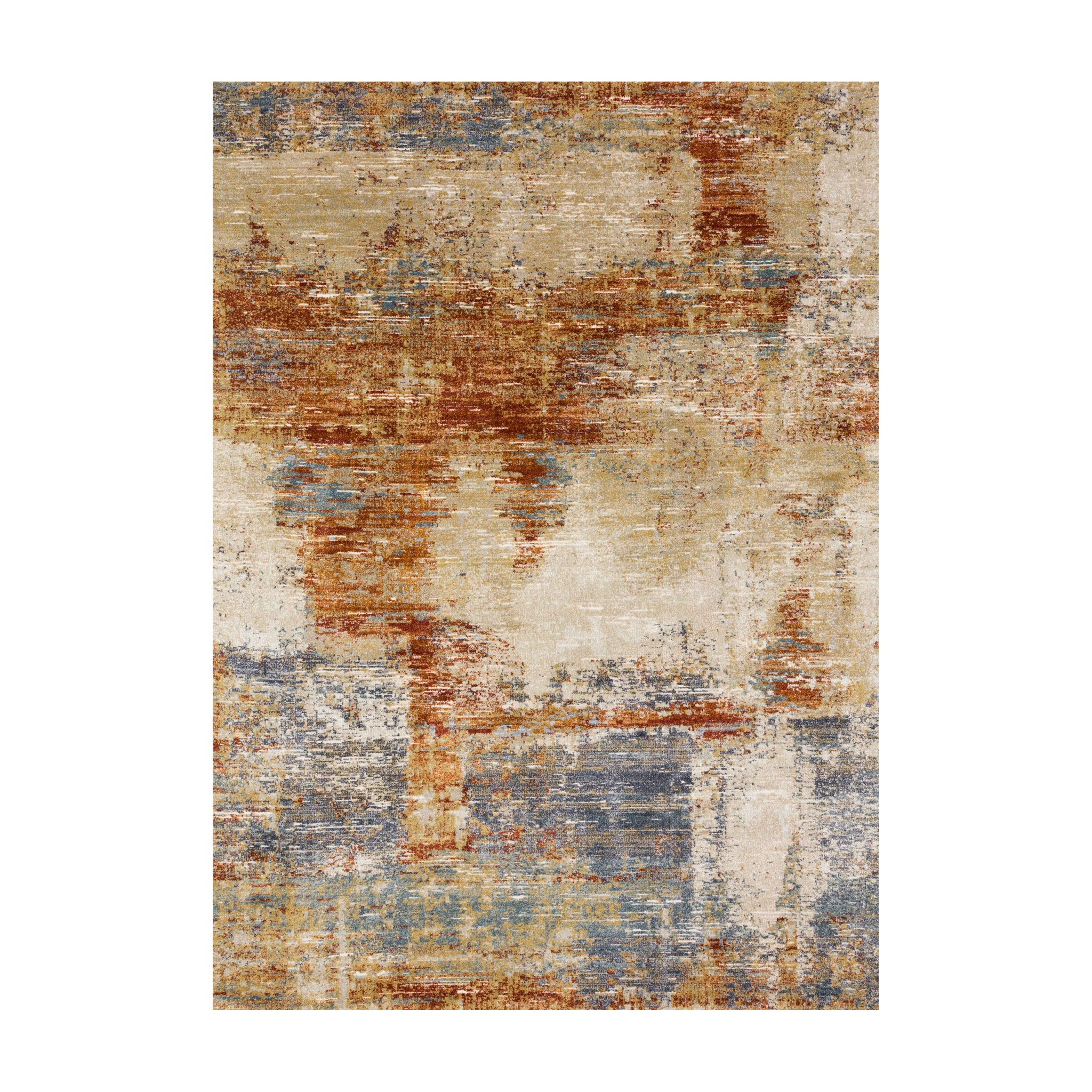 Loloi Augustus Terracotta Rug RUGS - synthetic Loloi 18" x 18"