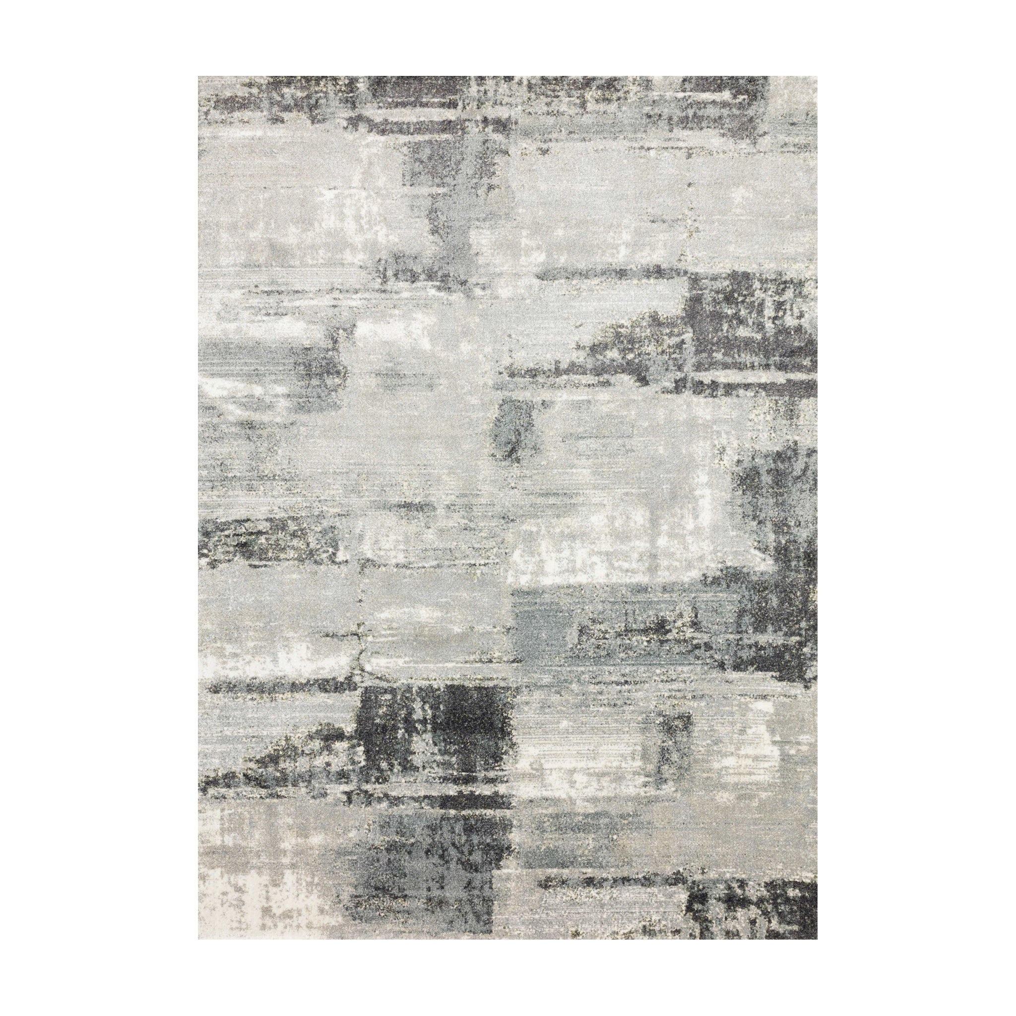 Loloi Augustus Slate Blue Rug RUGS - synthetic Loloi 18" x 18"