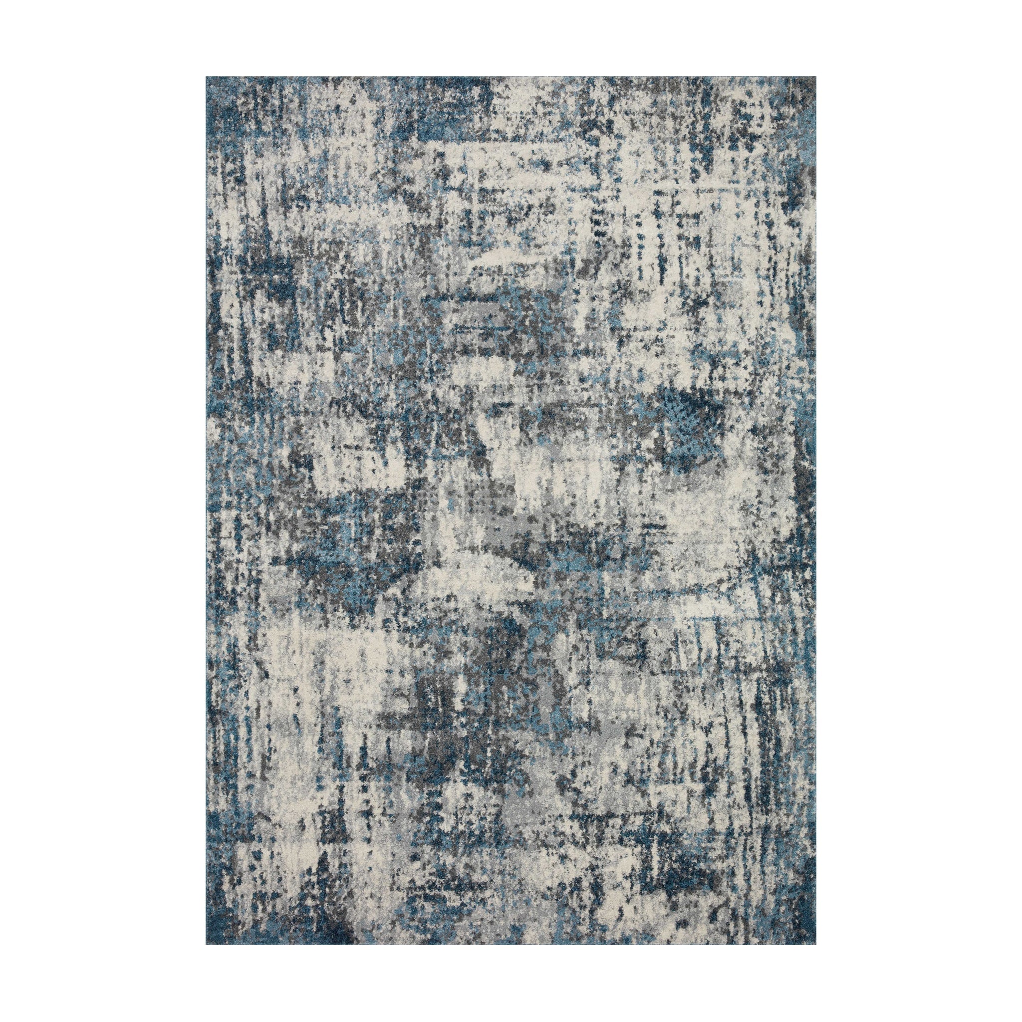 Loloi Austen Natural / Ocean Rug RUGS - synthetic Loloi 18" x 18"