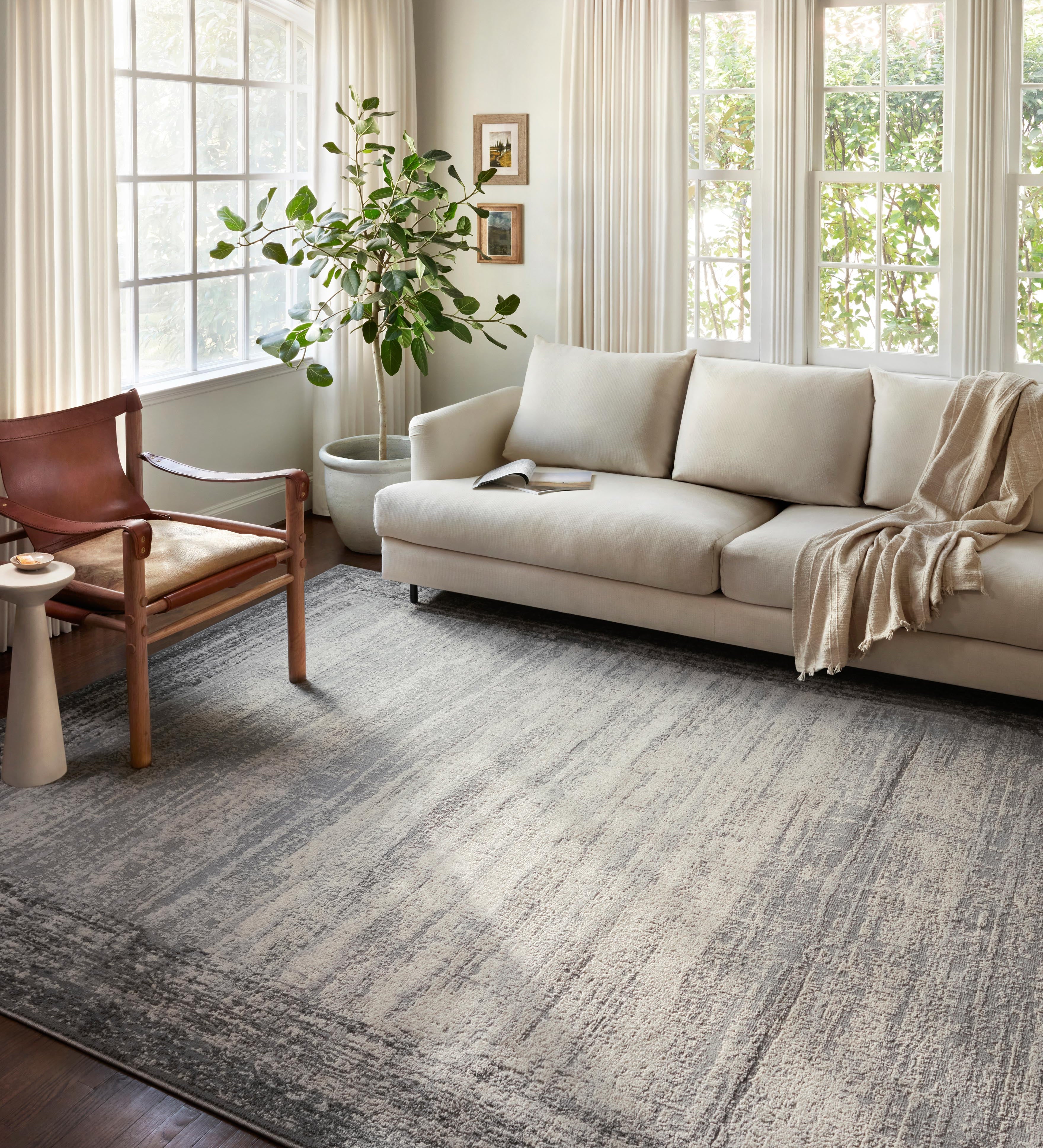 Loloi Austen Pebble / Charcoal Rug No.2