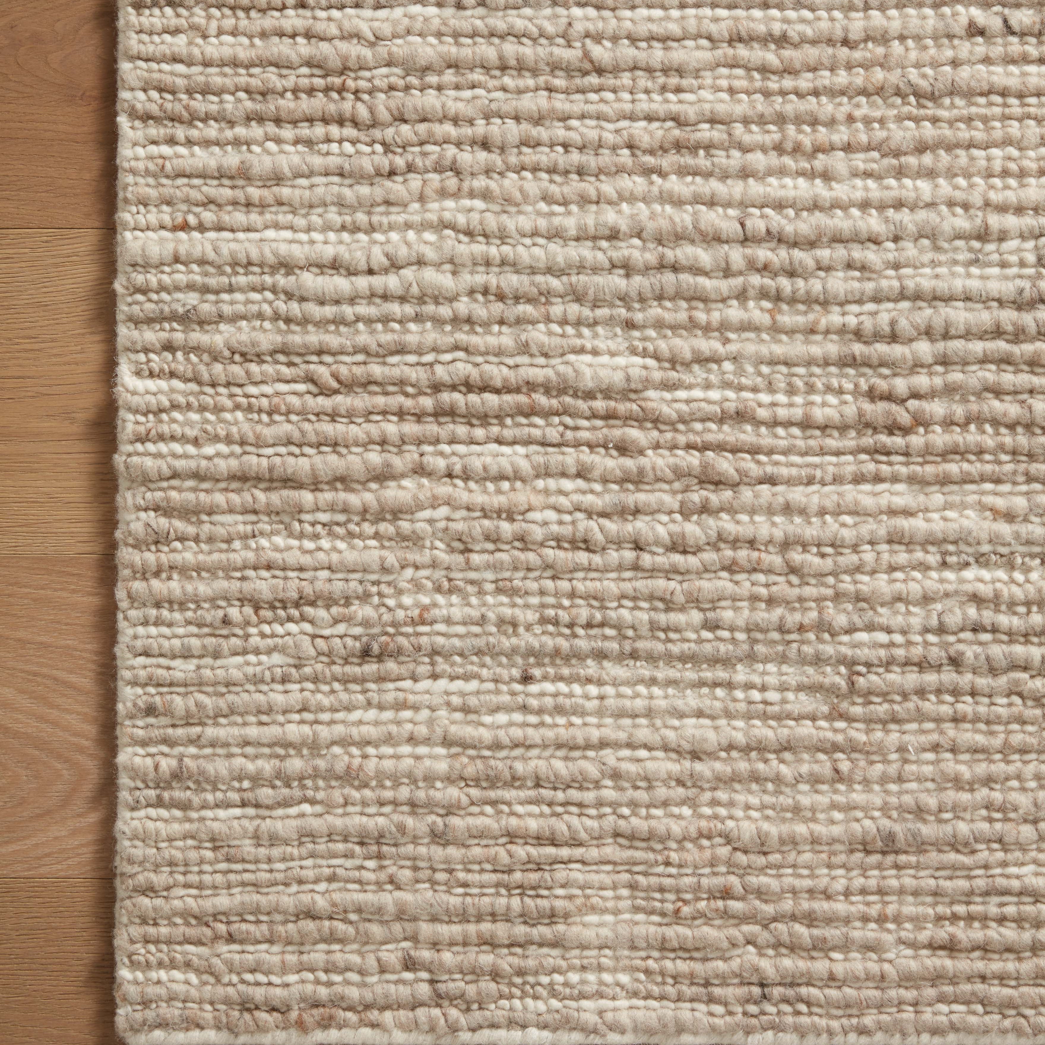 Magnolia Home by Joanna Gaines x Loloi Ava Natural / Ivory Rug 0-RUGS - wool Loloi