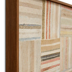 Loloi Parquet Multi / Beige Wall Art ARTWORK - framed art Loloi