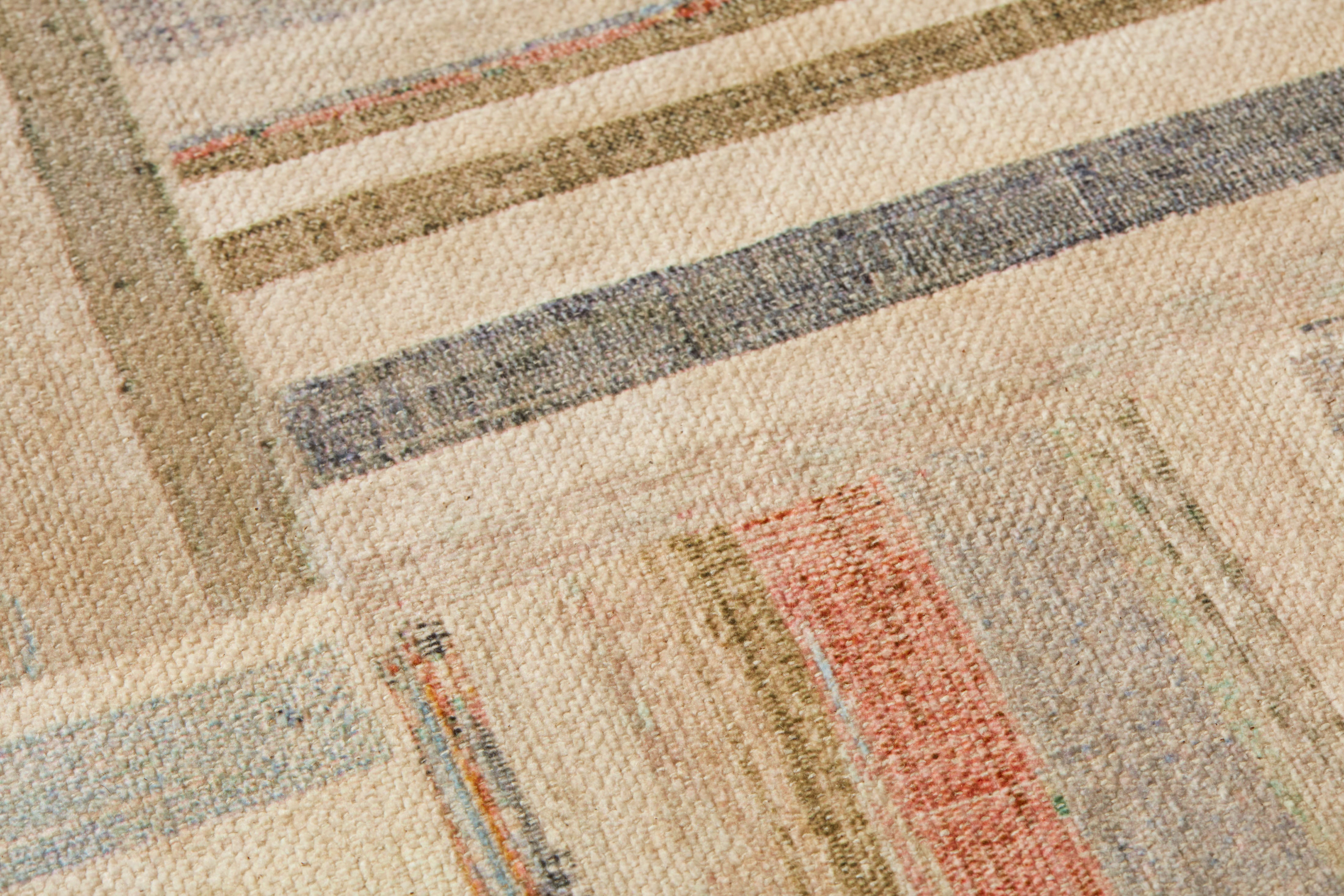 Loloi Parquet Multi / Beige Wall Art ARTWORK - framed art Loloi