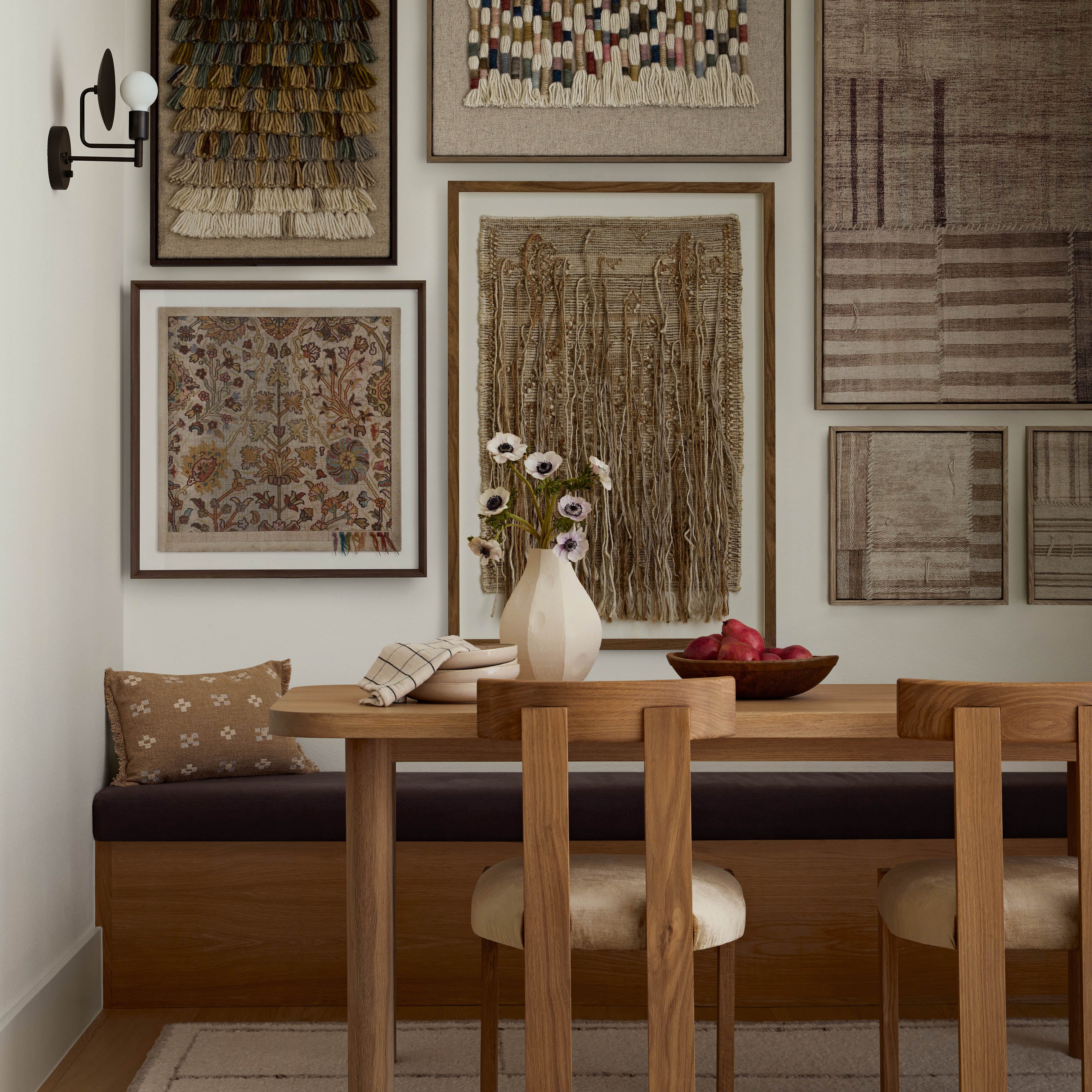 Loloi Rug Map Pastels Wall Art ARTWORK - framed art Loloi