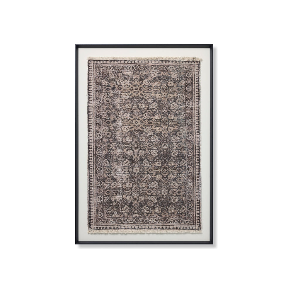 Loloi Persepolis Brown / Black Wall Art ARTWORK - framed art Loloi