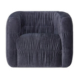 Robson Swivel Chair FURNITURE - accent chair Moe's Furniture Blue