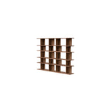 Albion 6-6 Shelving Unit FURNITURE - shelving unit Gus Natural Walnut