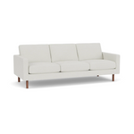 EQ3 Custom Fabric Joan 87" Sofa - Walnut Leg 1 - a - FURNITURE - Custom Sofas EQ3 Arctic Snow