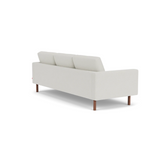 EQ3 Custom Fabric Joan 87" Sofa - Walnut Leg 1 - a - FURNITURE - Custom Sofas EQ3