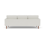 EQ3 Custom Fabric Joan 87" Sofa - Walnut Leg 1 - a - FURNITURE - Custom Sofas EQ3