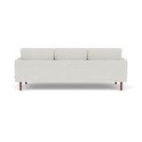 EQ3 Custom Fabric Joan 87" Sofa - Walnut Leg 1 - a - FURNITURE - Custom Sofas EQ3