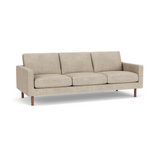 EQ3 Custom Fabric Joan 87" Sofa - Walnut Leg 1 - a - FURNITURE - Custom Sofas EQ3 Aspen Dusk