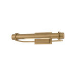 Caspian Picture Light LIGHTING - picture light Hudson Valley Lighting Patina Brass Small