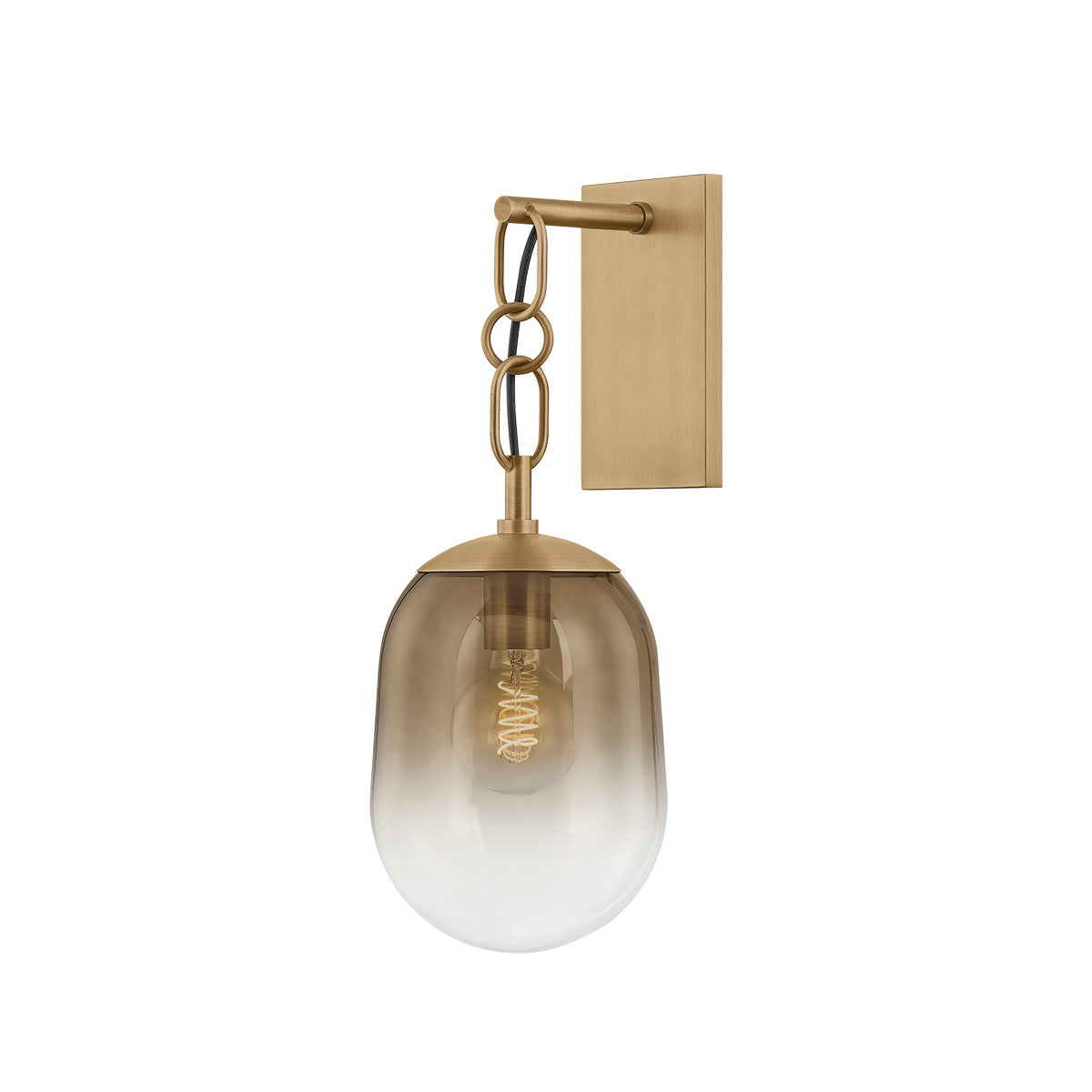 Harvey Wall Sconce LIGHTING - Wall Sconce Hudson Valley Lighting Patina Brass