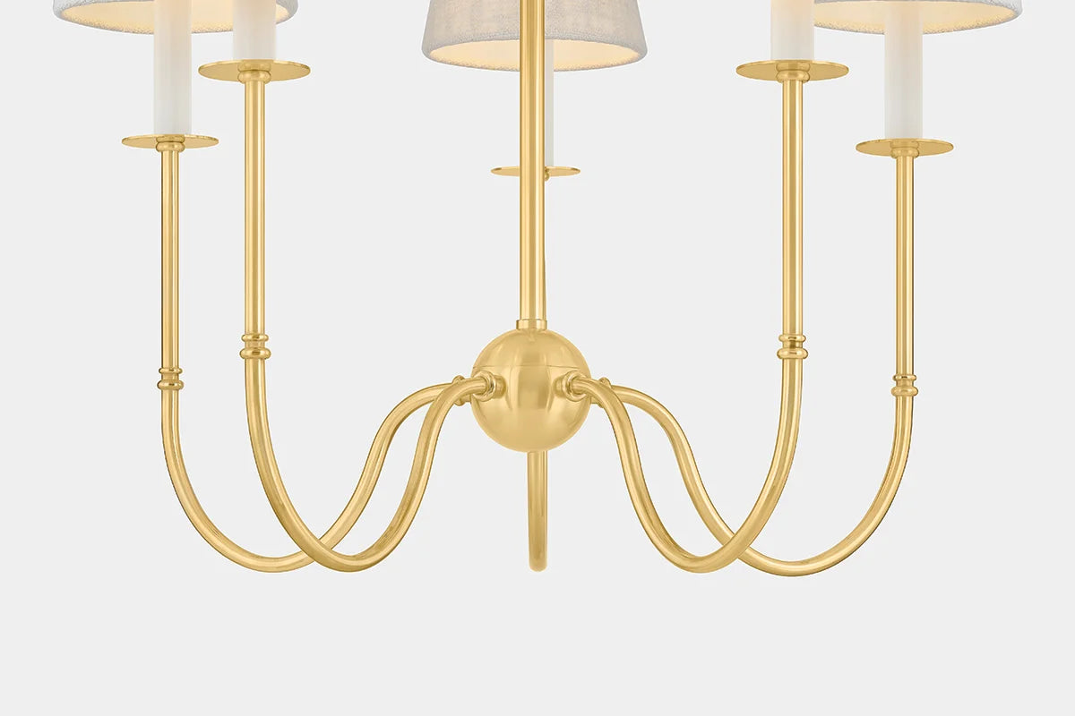 Amina Chandelier LIGHTING - chandelier Hudson Valley Lighting