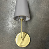 FLOOR MODEL - Hannah Brass Wall Sconce