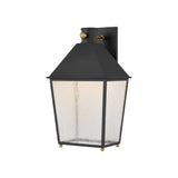 Gladden Wall Sconce LIGHTING - wall sconce Hudson Valley Lighting Texture Black Large