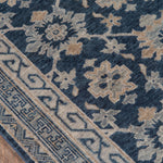 Benara Blue Hand Knotted Rug RUGS - wool Momeni