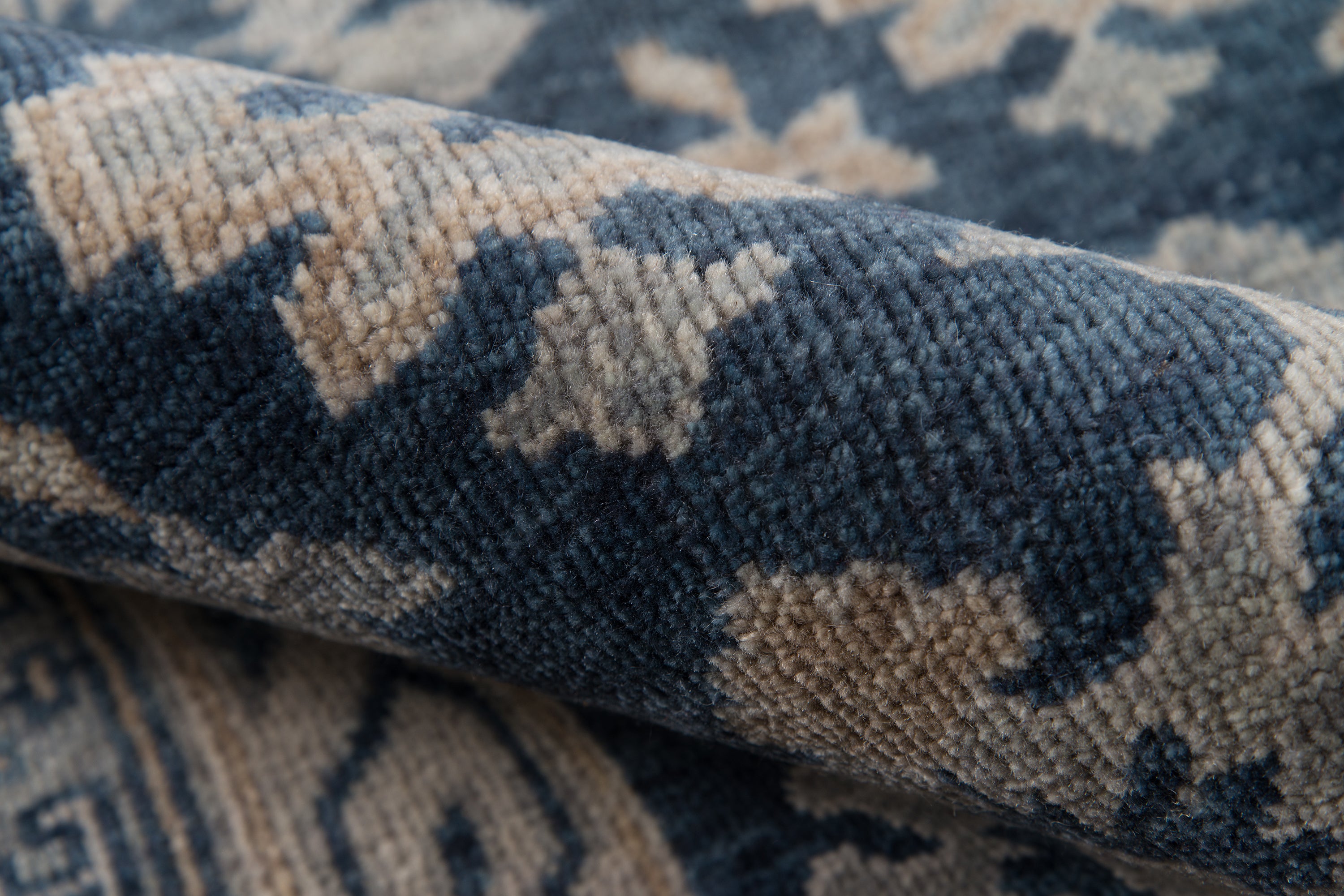 Benara Blue Hand Knotted Rug RUGS - wool Momeni