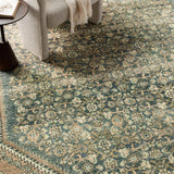 Magnolia Home by Joanna Gaines x Loloi Banks Denim / Clay Rug 1 - RUGS - patterned Loloi